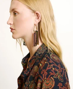 New BIJOUX CHABANA AVEC PETITES PERLES OU PERLES - MULTICOLORE VIOLET Femme Bijoux