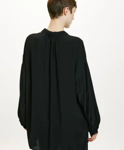 Hot BLOUSE OGATA EN RAYONNE LÉGÈRE UNIE - Femme Chemises Et Blouses