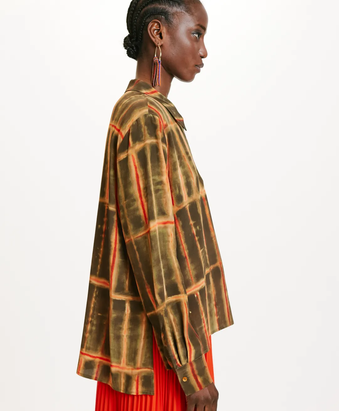 Online BLOUSE SACHI EN CRÊPE DE CHINE IMPRIMÉ - Femme Chemises Et Blouses