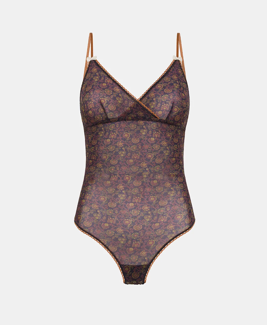 Sale BODY TORE EN NYLON IMPRIMÉ - Femme Bodys Et Nuisettes