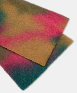 Best ÉCHARPE TEDORI PULVÉRISÉE ALPAGA LAINE - MULTICOLORE VERT Femme Écharpes