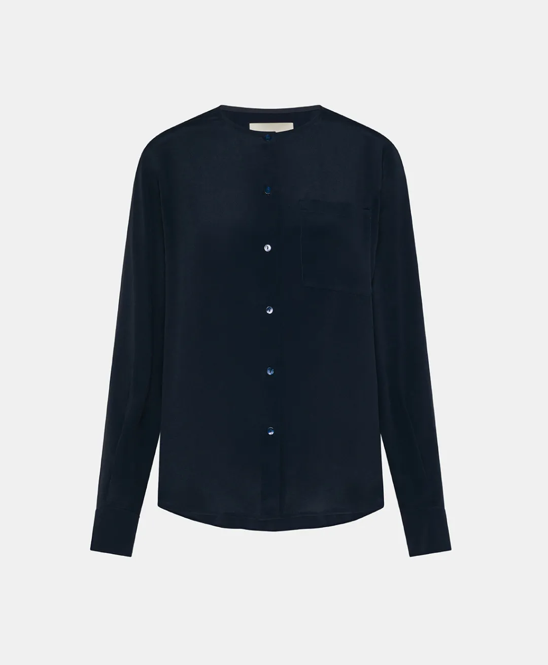 Best CHEMISIER DARUMA EN ACÉTATE/SOIE UNI - Femme Chemises Et Blouses