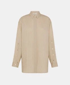 Hot CHEMISIER IWAKI EN POPELINE FAÇONNÉE - Femme Chemises Et Blouses