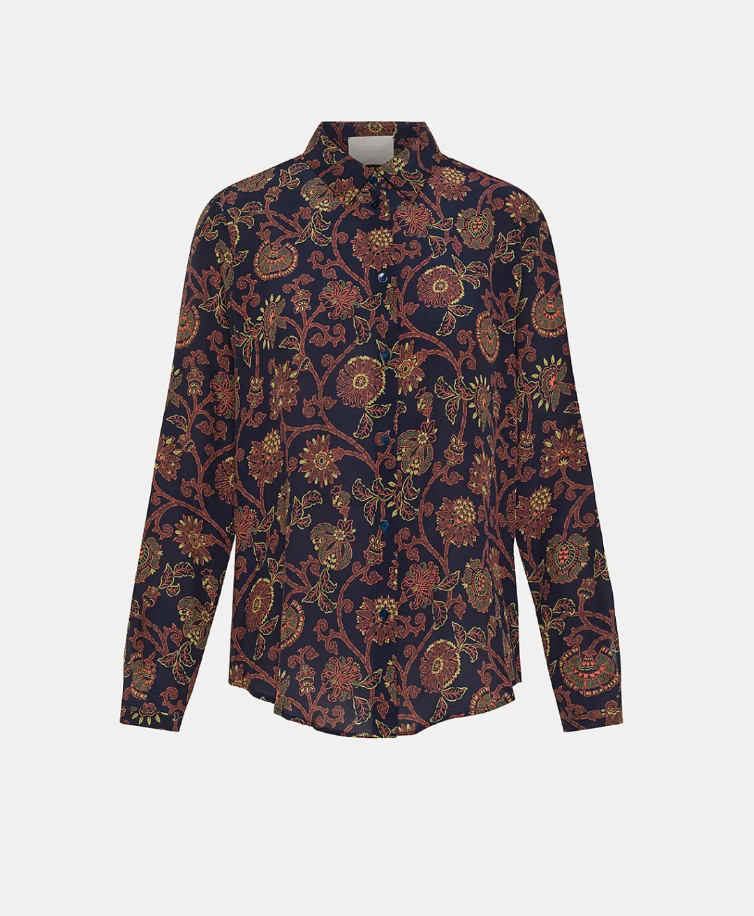 Best CHEMISIER MEUDON EN CRÊPE DE CHINE IMPRIMÉ - Femme Chemises Et Blouses