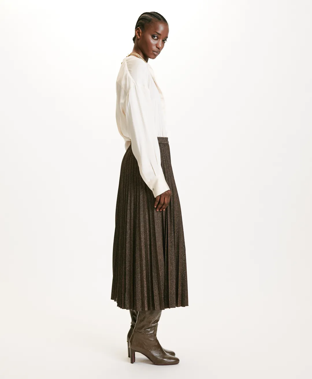 Online JUPE EMI EN JERSEY LUREX - Femme Jupes Et Shorts