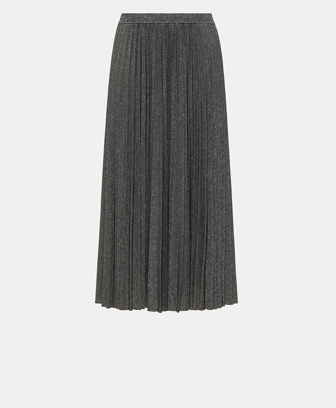 Sale JUPE EMI EN JERSEY LUREX - GRIS FONCÉ Femme Jupes Et Shorts
