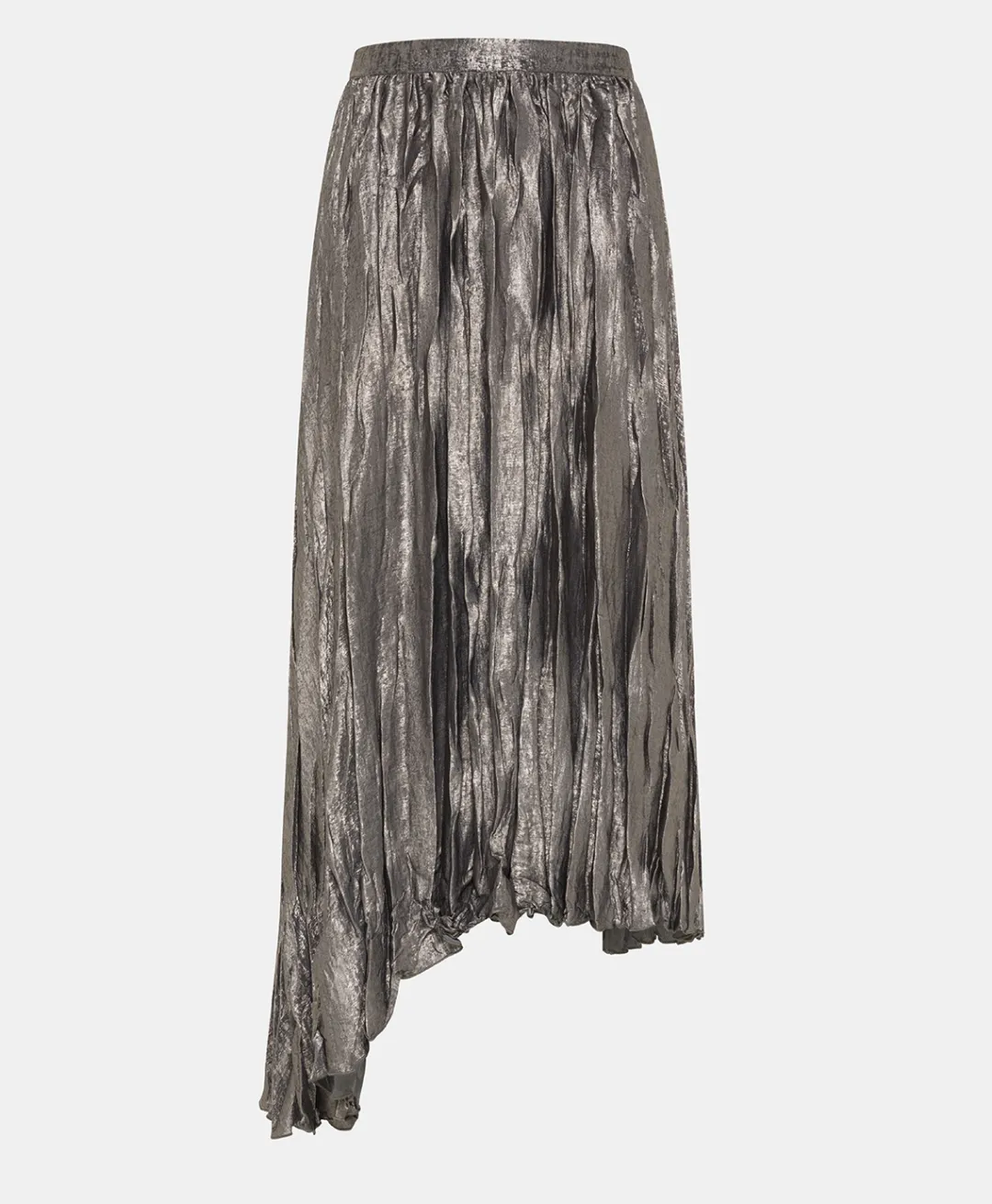 Outlet JUPE EVALINE PLISSÉE EN LAMINÉ FLUIDE - Femme Jupes Et Shorts
