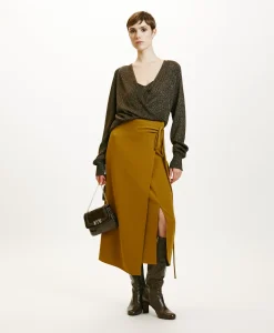 JUPE LIGEA EN CADY STRETCH - Femme Jupes Et Shorts