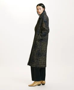 Best MANTEAU FONTAINEBLEAU EN CARREAUX BOUCLÉ - Femme Manteaux