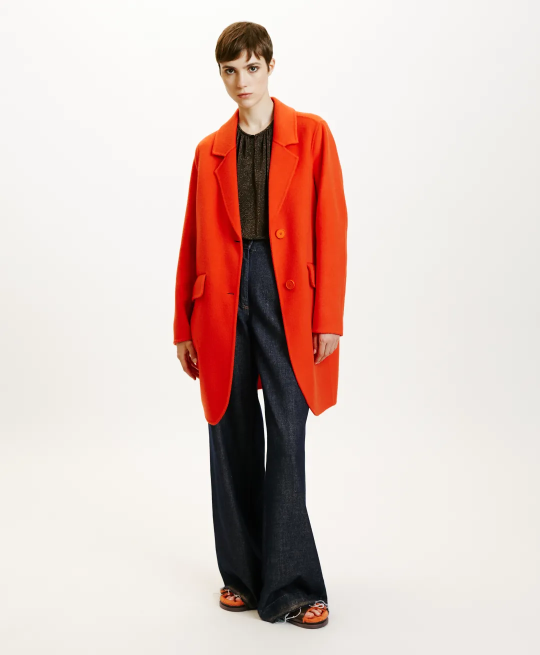 MANTEAU POMERANIA EN PANNE DOUBLE - Femme Manteaux