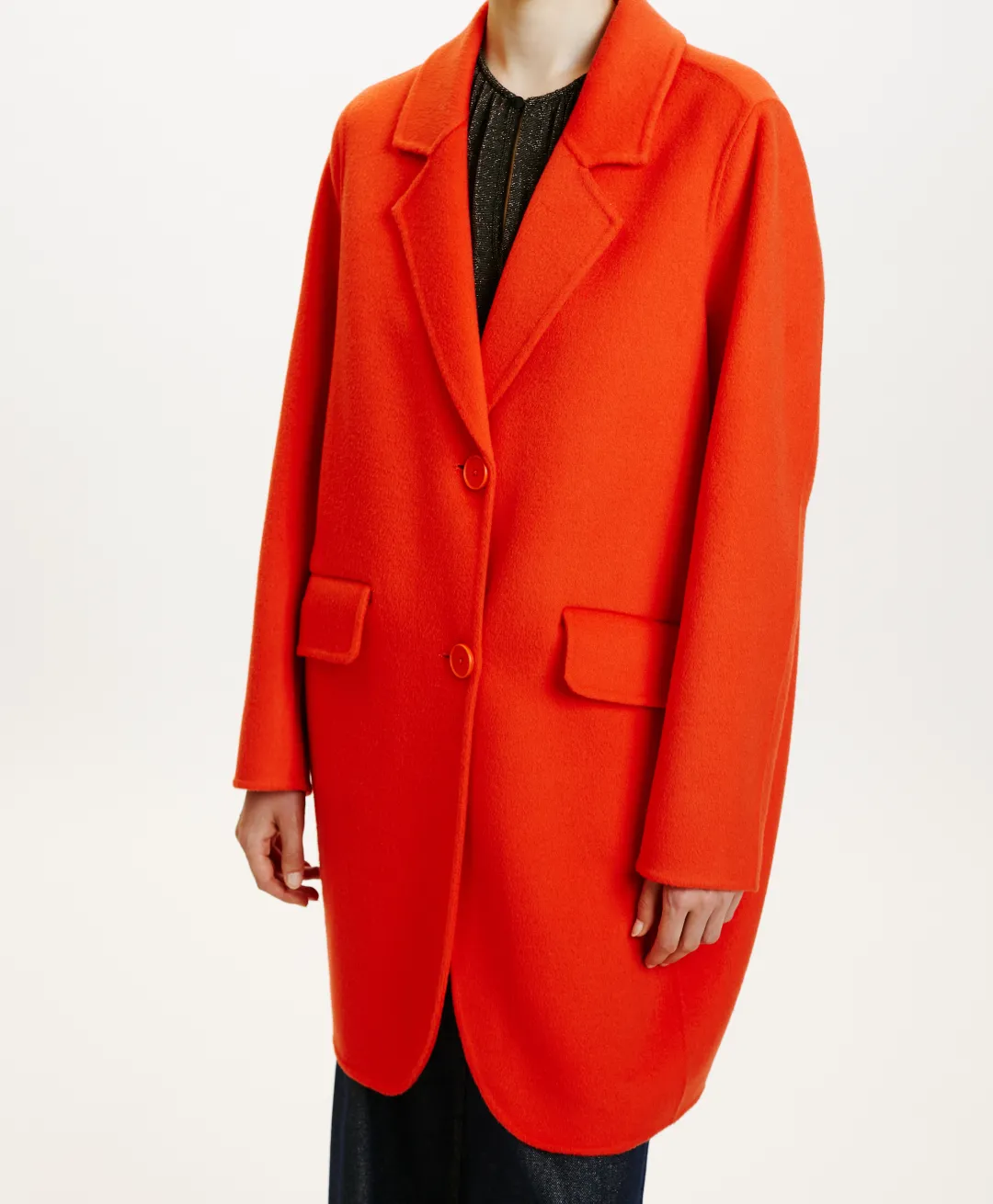 MANTEAU POMERANIA EN PANNE DOUBLE - Femme Manteaux