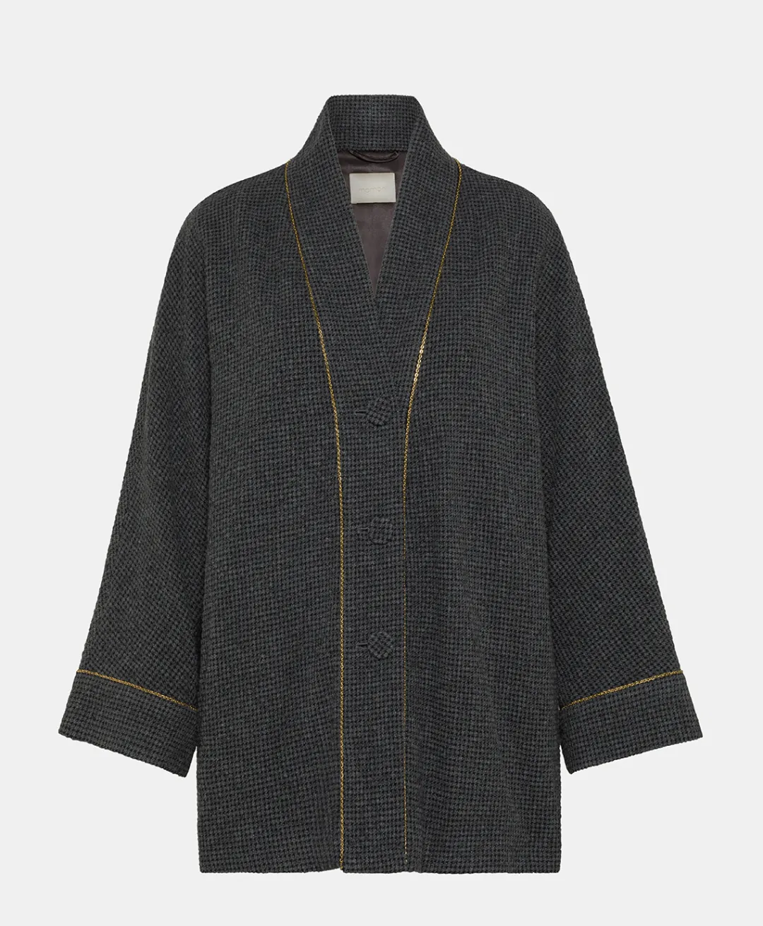 Clearance MANTEAU TARA EN PIED-DE-POULE SEERSUCKER - Femme Manteaux