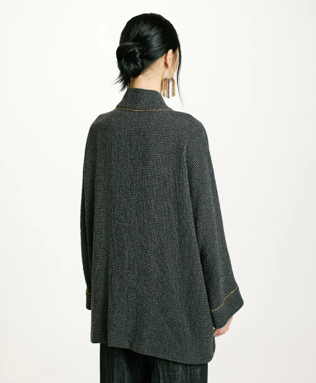 Clearance MANTEAU TARA EN PIED-DE-POULE SEERSUCKER - Femme Manteaux
