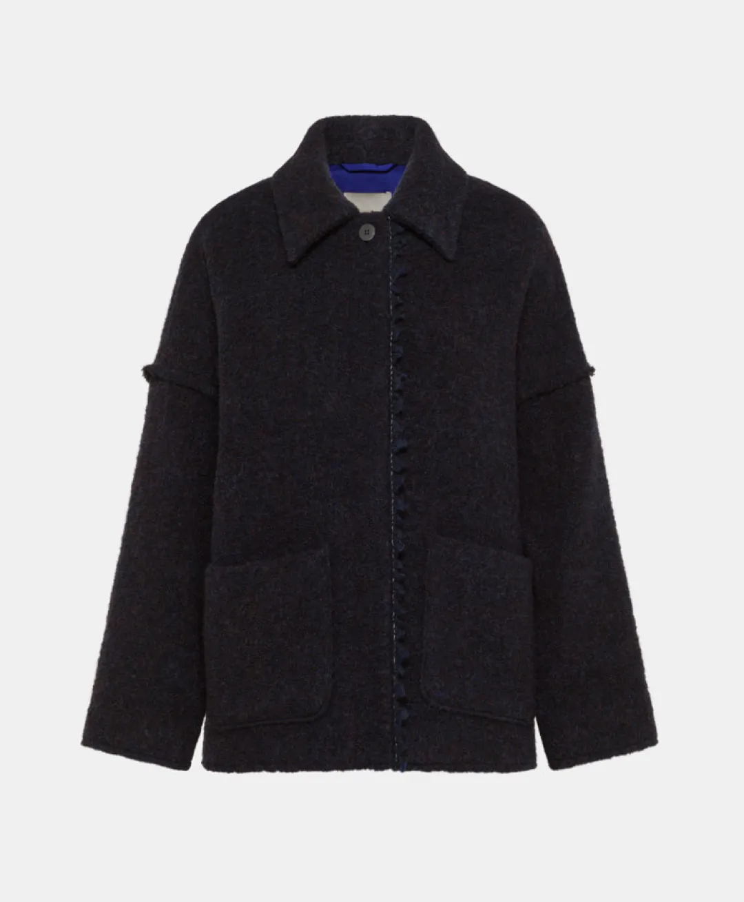 New MANTEAU UMI EN BOUCLÉ LAINE ALPAGA - Femme Manteaux