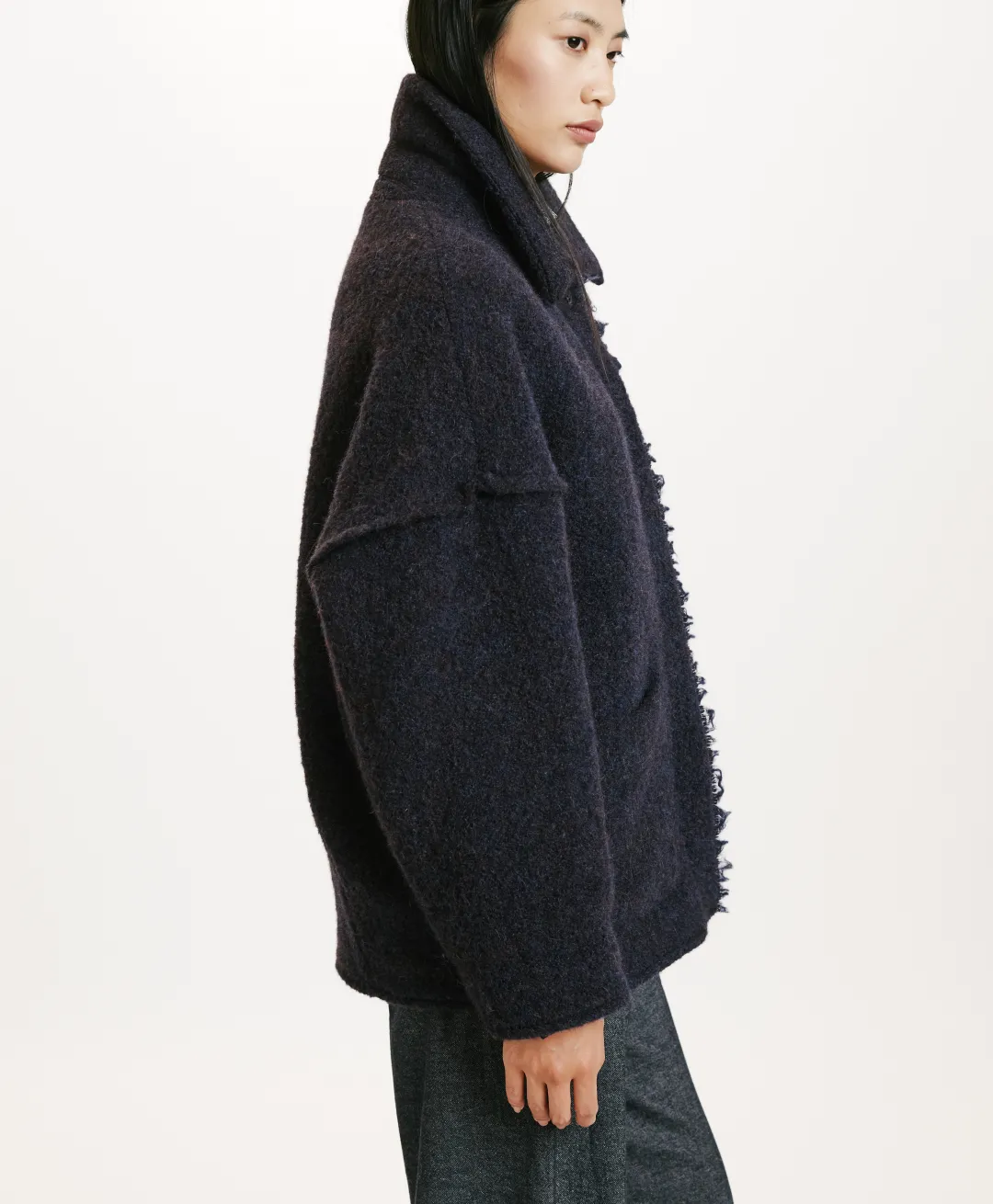 New MANTEAU UMI EN BOUCLÉ LAINE ALPAGA - Femme Manteaux
