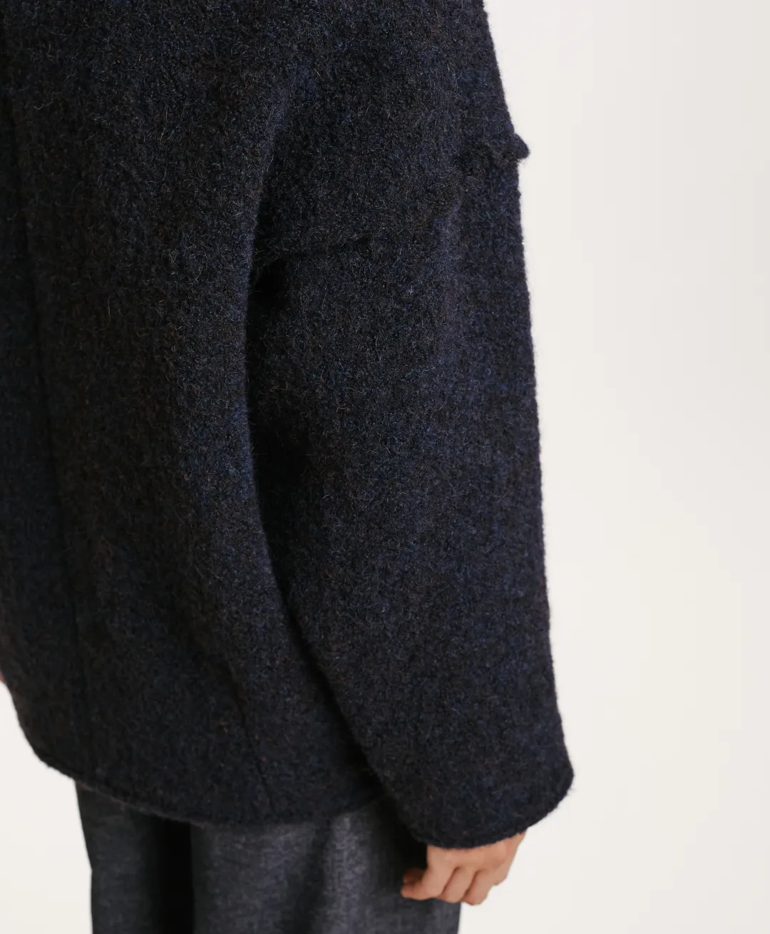 New MANTEAU UMI EN BOUCLÉ LAINE ALPAGA - Femme Manteaux