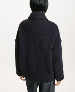 New MANTEAU UMI EN BOUCLÉ LAINE ALPAGA - Femme Manteaux