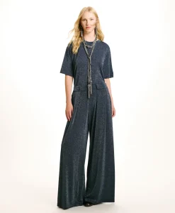 Outlet PANTALON ASPEN EN JERSEY LUREX - Femme Pantalons