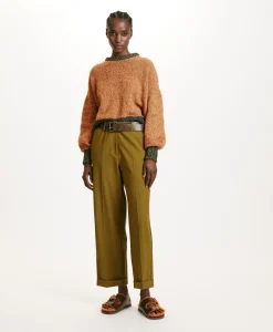 PANTALON DANGO EN LAINE FROIDE BISTRETCH - Femme Pantalons