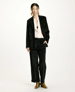 PANTALON DANGO EN VELOURS CÔTELÉ STRETCH - Femme Pantalons