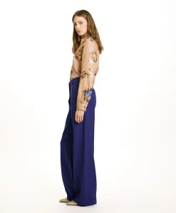Online PANTALON IRUSU EN SERGÉ DE LAINE VISCOSE - Femme Pantalons