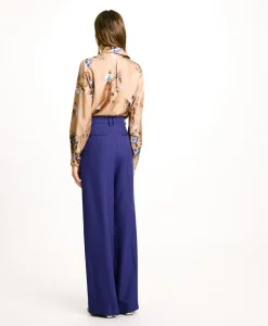 Online PANTALON IRUSU EN SERGÉ DE LAINE VISCOSE - Femme Pantalons