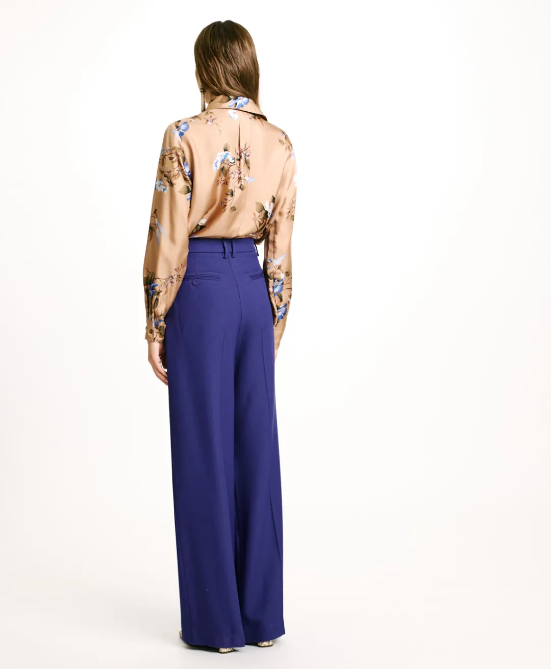 Online PANTALON IRUSU EN SERGÉ DE LAINE VISCOSE - Femme Pantalons