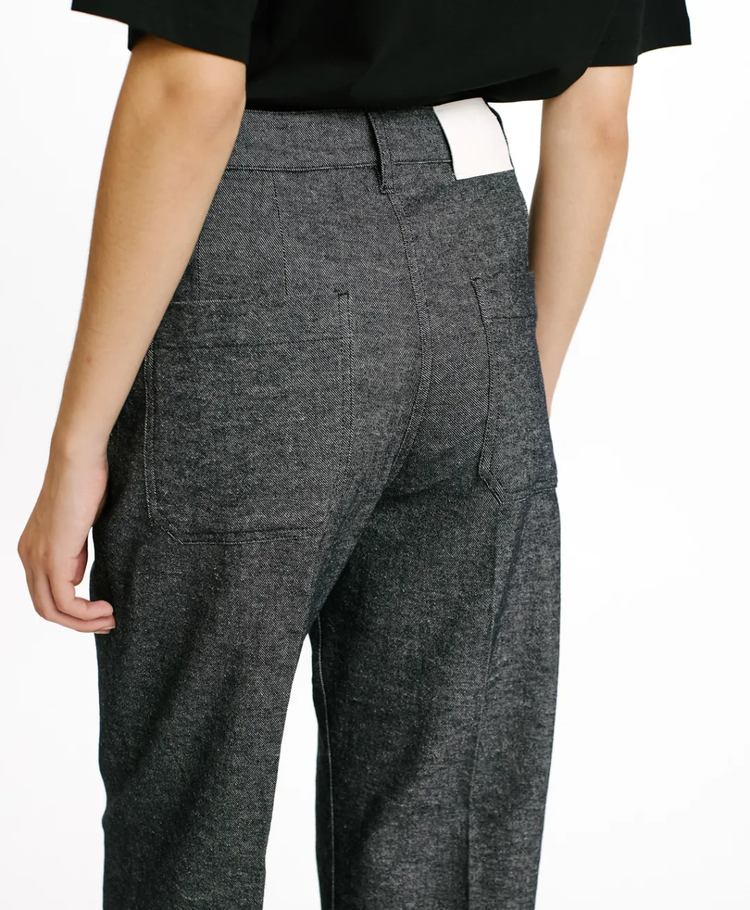 Outlet PANTALON JACQUES EN DENIM COTON LAINE STRETCH - BLEU JEAN Femme Pantalons