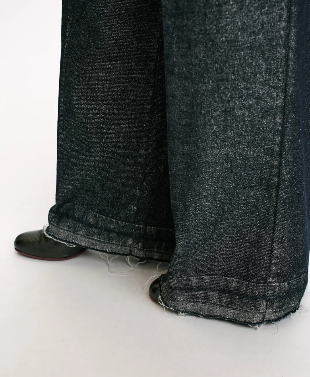 Outlet PANTALON KYOTO EN DENIM LAMINÉ - Femme Pantalons