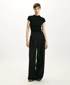 Best PANTALON KYOTO EN LAINE FROIDE BISTRETCH - Femme Pantalons