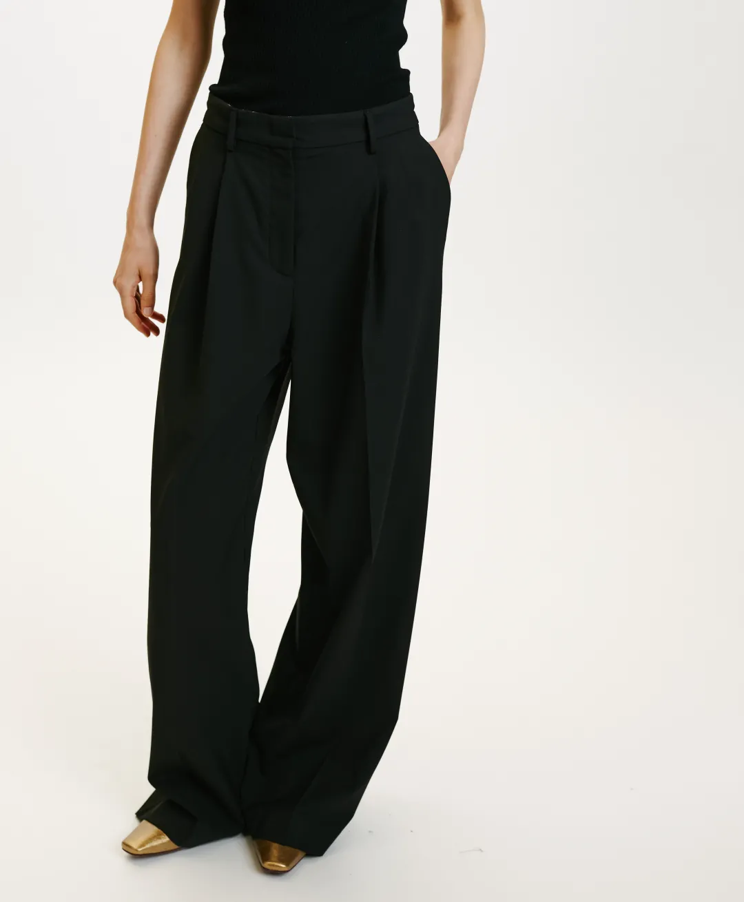 Best PANTALON KYOTO EN LAINE FROIDE BISTRETCH - Femme Pantalons