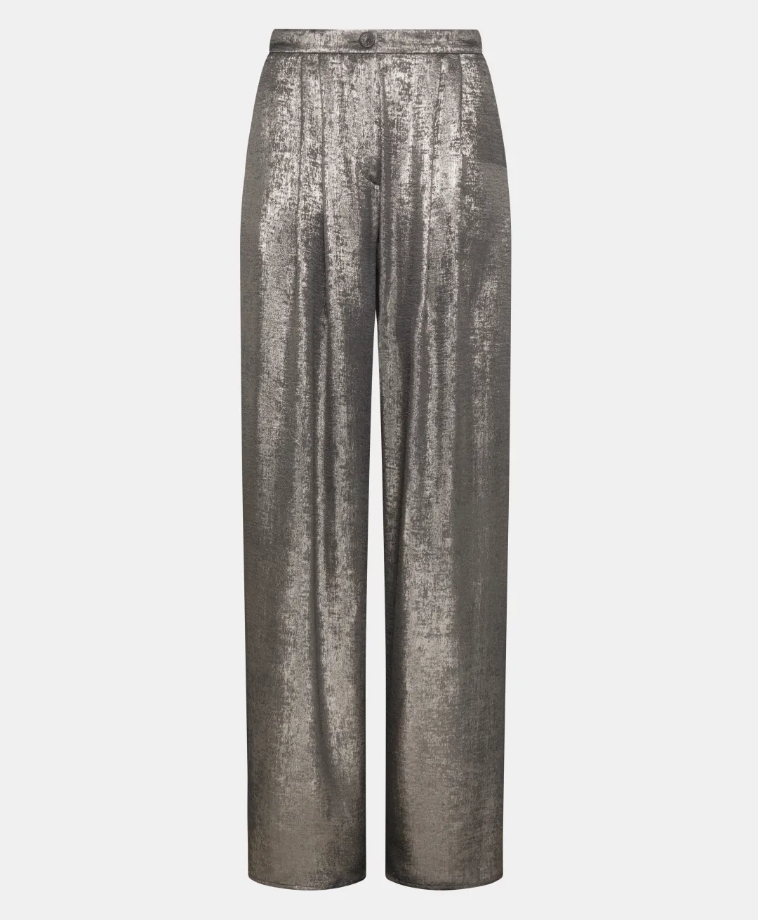 Sale PANTALON PATRICE EN LAMINÉ FLUIDE - Femme Pantalons