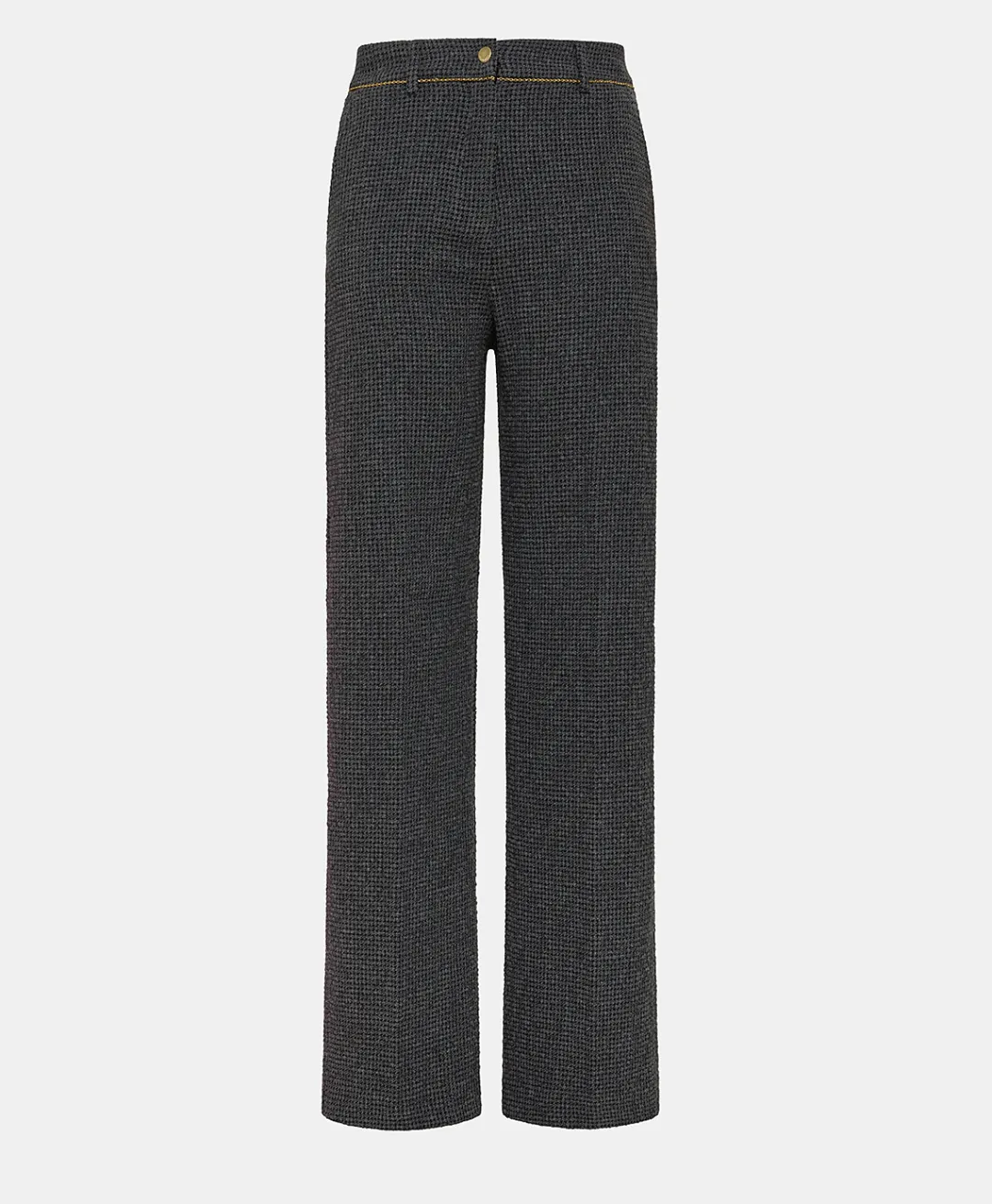 Clearance PANTALON UKIYO EN PIED-DE-POULE SEERSUCKER - Femme Pantalons