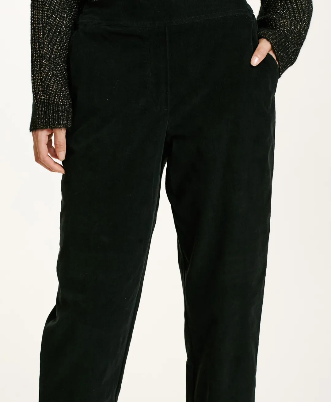 Best PANTALON YOKO EN VELOURS MILLERAIE STRETCH - Femme Pantalons
