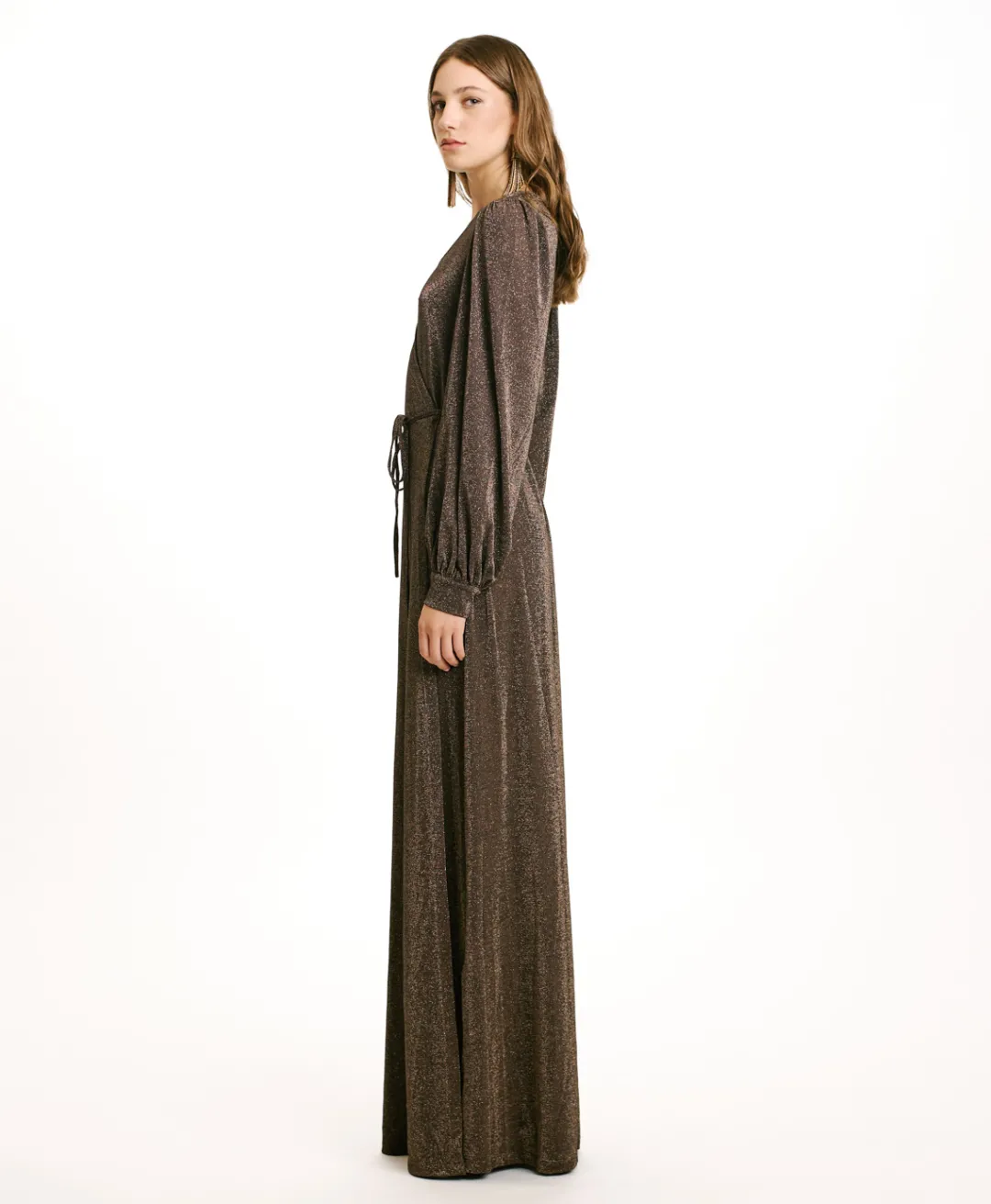 Best ROBE ALATERNO EN JERSEY LUREX - Femme Robes