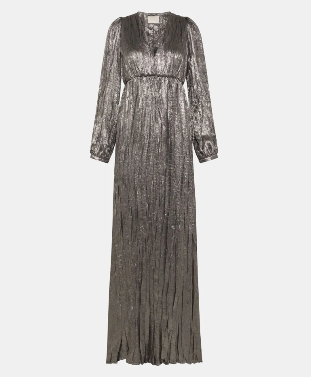 Discount ROBE BAN PLISSÉE EN LAMINÉ FLUIDE - Femme Robes