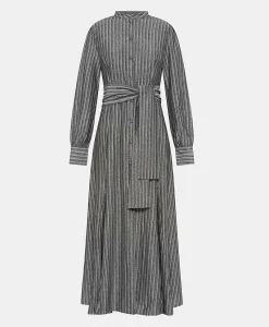 Online ROBE CONSTANT EN JERSEY LUREX - GRIS MULTICOLORE Femme Robes