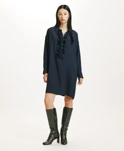 Online ROBE KITA EN ACÉTATE DE SOIE UNI - Femme Robes