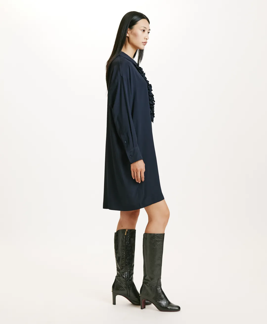 Online ROBE KITA EN ACÉTATE DE SOIE UNI - Femme Robes