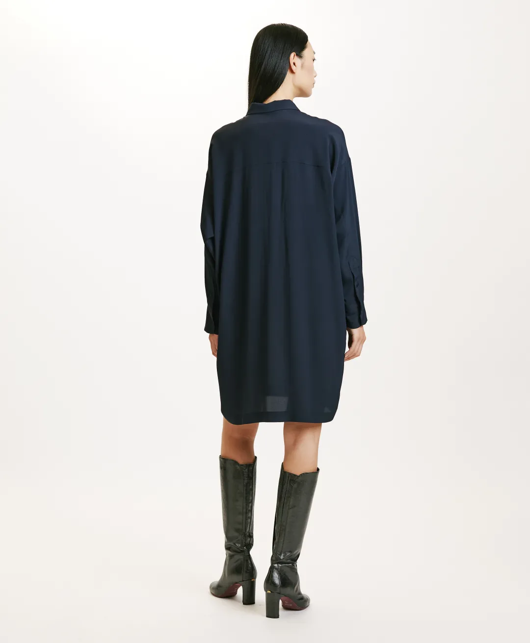 Online ROBE KITA EN ACÉTATE DE SOIE UNI - Femme Robes