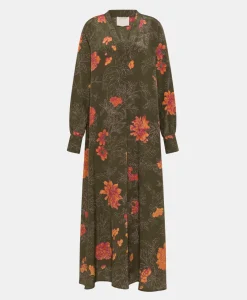 Clearance ROBE NAO EN CRÊPE DE CHINE IMPRIMÉ - Femme Robes