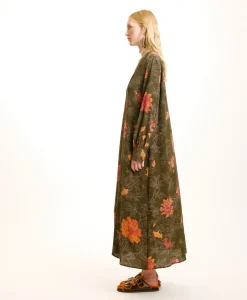 Clearance ROBE NAO EN CRÊPE DE CHINE IMPRIMÉ - Femme Robes