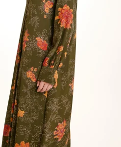 Clearance ROBE NAO EN CRÊPE DE CHINE IMPRIMÉ - Femme Robes