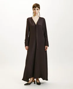 ROBE TAIKI EN MÉLANGE DE SOIE CRÊPE - Femme Robes