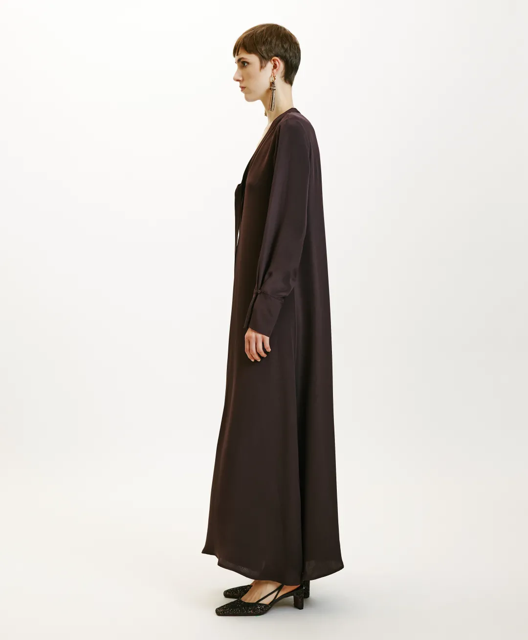 ROBE TAIKI EN MÉLANGE DE SOIE CRÊPE - Femme Robes