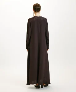 ROBE TAIKI EN MÉLANGE DE SOIE CRÊPE - Femme Robes