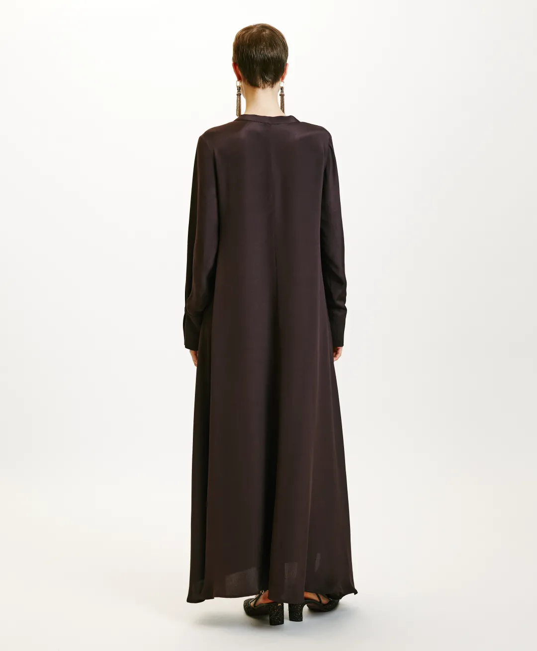 ROBE TAIKI EN MÉLANGE DE SOIE CRÊPE - Femme Robes