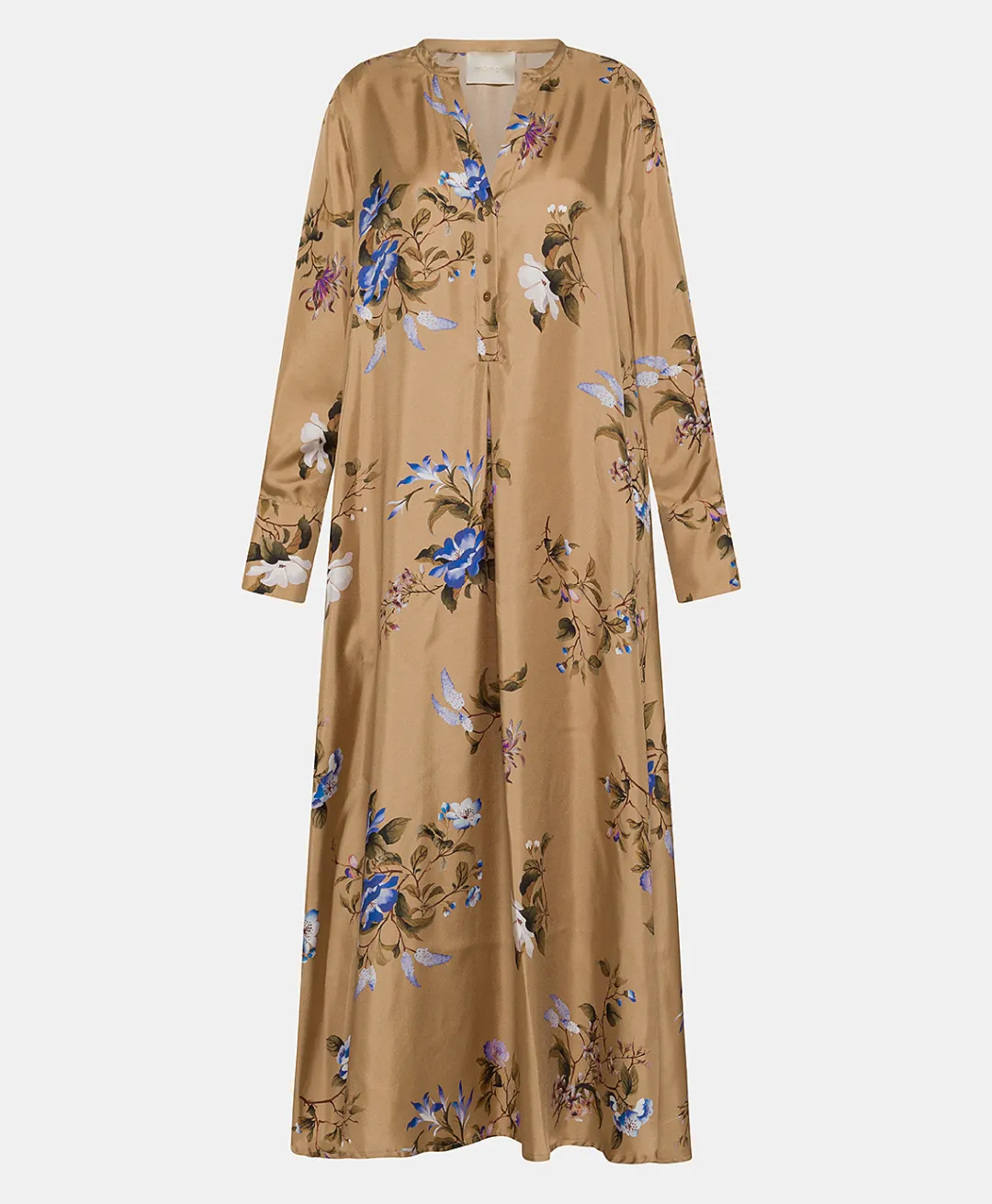 Outlet ROBE YUI EN SERGÉ DE SOIE IMPRIMÉ - Femme Robes