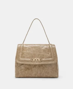 Discount SAC FLORE EN CUIR NAPLAK - Femme Sacs Et Pochettes