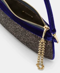 Best SAC KUROI BIS EN GLITTER AVEC VELOURS - Femme Sacs Et Pochettes